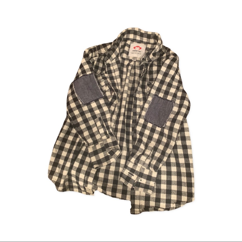 Boys Appaman Dress Flannel button down shirt. EUC. Boys size 7.